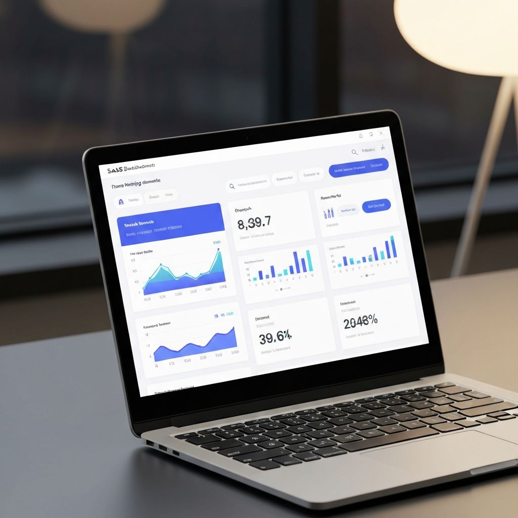 Amplizo marketing dashboard showing analytics and lead generation metrics
